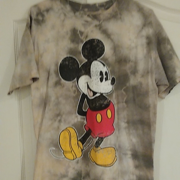 Disney Tops - Vintage Mickey mouse tie dye